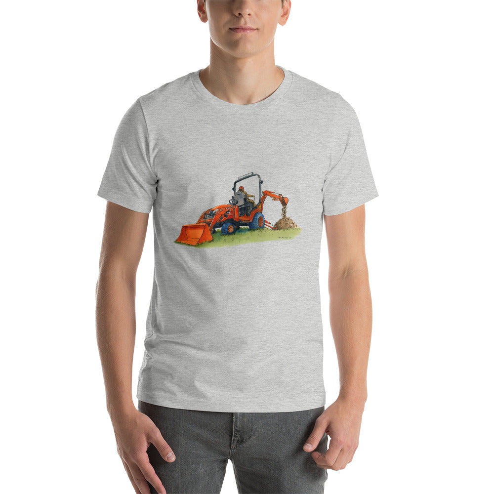 Short-Sleeve Unisex T-Shirt - Orange Tractor